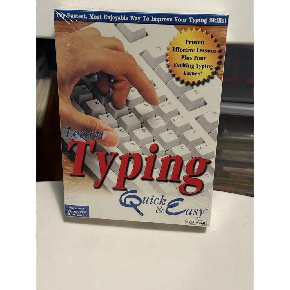 Learn Typing Quick and Easy - Brand NEW Sealed!